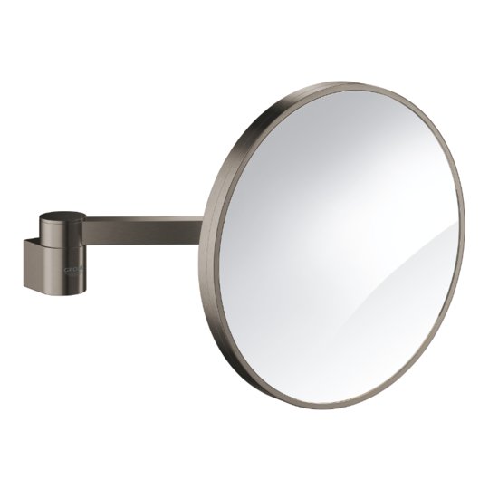 Косметическое зеркало Grohe Selection, графит темный матовый (41077AL0) Косметические зеркала Grohe