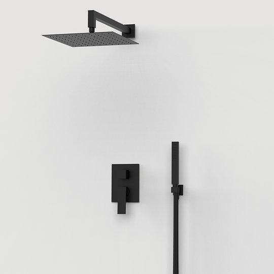 Душевой комплект GRB Kala, черный (07060013) Душевые комплекты (системы) Черный