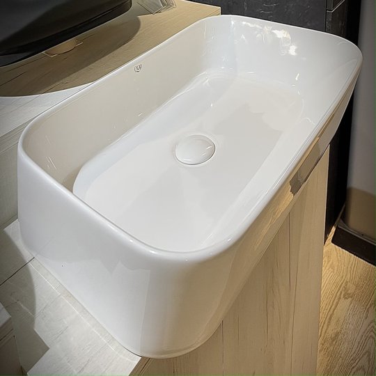 Раковина накладная Qtap Scorpio, белый (q37739) На столешницу Прямоугольные