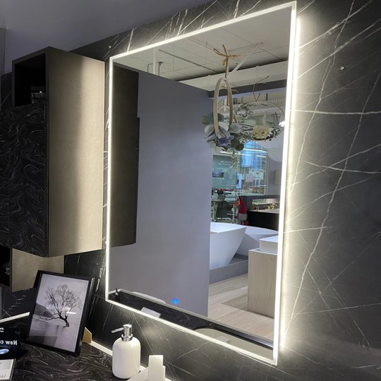 Зеркало 65х100 см с LED подсветкой Fancy Marble Sandy (Sandy 65*100) Fancy Marble Зеркала