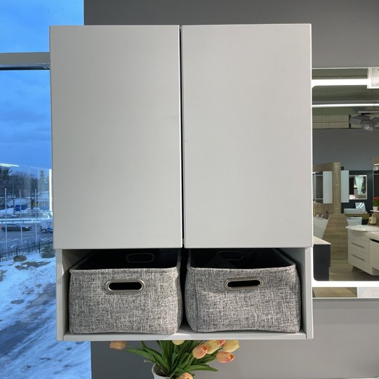 Підвісний пенал 60х90 см Fancy Marble PNS new (АО10128) Fancy Marble Пенали
