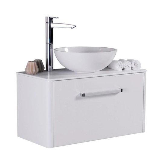 Тумба підвісна Fancy Marble Fiji 80, білий (fiji - 80 Б СТК) Fancy Marble Тумби