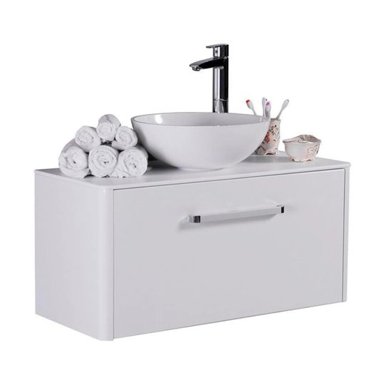 Тумба підвісна Fancy Marble Fiji 90, білий (fiji - 90 Б СТК) Fancy Marble Тумби
