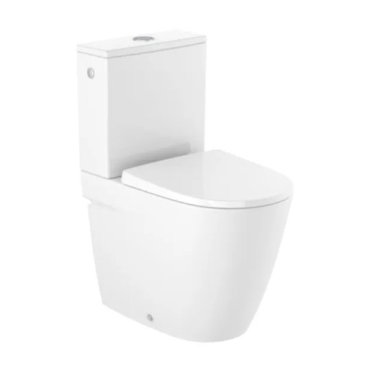 Унитаз-компакт Roca Ona Rimless с крышкой soft-close (A342688000+A341681000+A801E22002) Напольные 