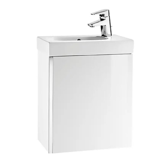 Мебельный комплект 45х50 см Roca Mini с раковиной, белый (A855873806) Roca Мебельные комплекты