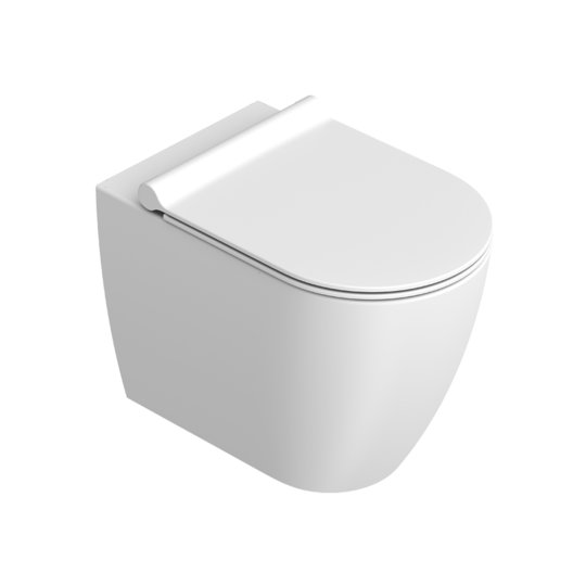 Підлоговий безободковий унітаз Catalano Sfera 54 New flush, bianco satinato (1vps54rnbm) Підлогові 