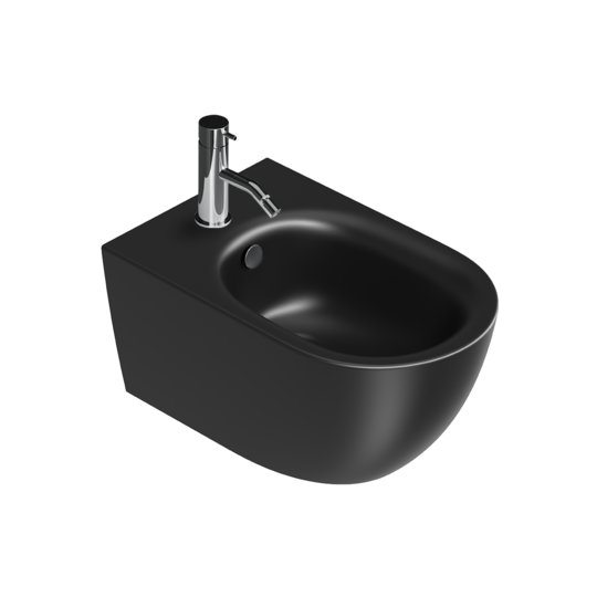 Подвесное биде Catalano Sfera, nero satinato (05 1855 1022) Подвесные Черный