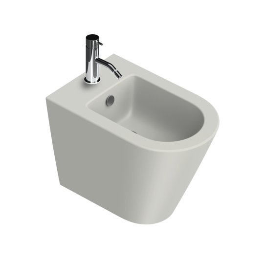 Напольное биде Catalano Zero 55, cemento satinato (01 1955 1023) Напольные Серый