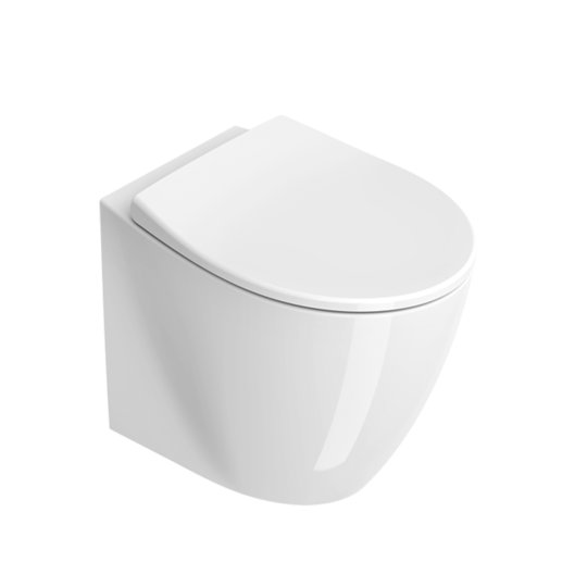 Напольный безободковый унитаз Catalano Italy 52 NewFlush, bianco lucido (1VP52RIT00) Напольные 