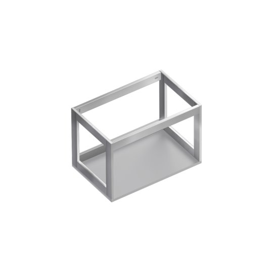 Консоль металлическая 52х33 см Catalano Verso, inox (5S553500) Catalano Консоль