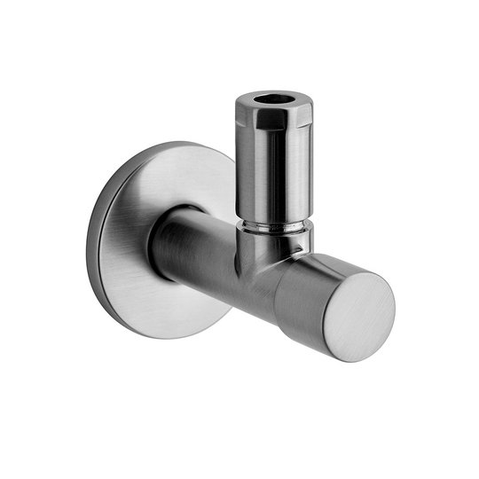 Вентиль угловой Paffoni Light, нерж. сталь (ZACC204ST) Paffoni Коллекция Light 