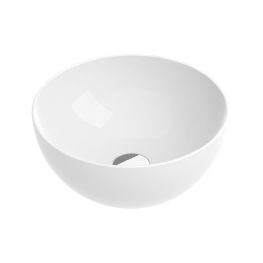 Керамическая раковина d42 см Catalano Velis, bianco lucido (142TVL00) На столешницу, На тумбу Круглые