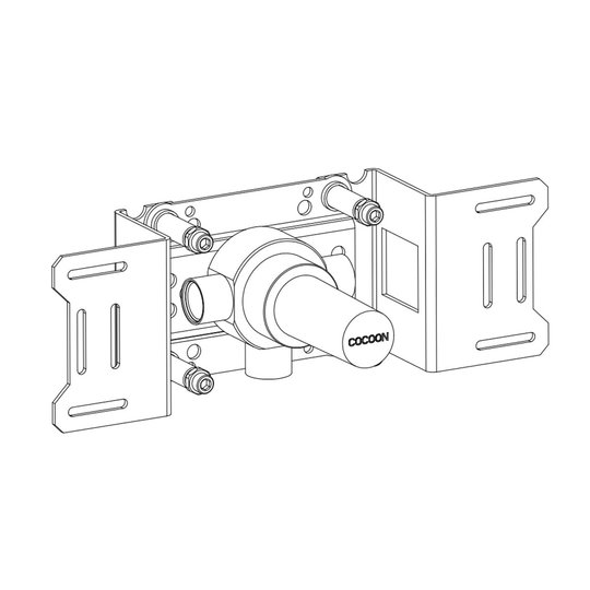 Скрытая часть для смесителя Cocoon (BOX11) Cocoon 