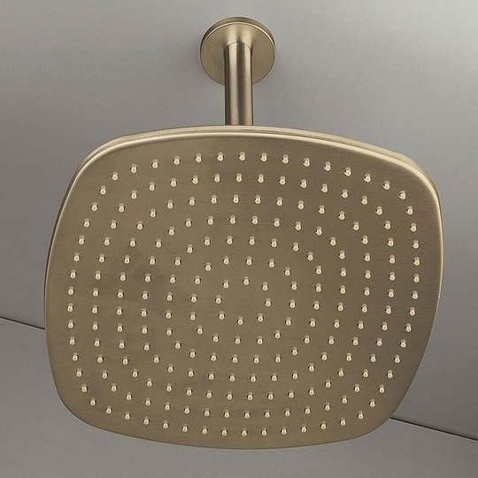 Верхний душ 280х280 мм Cocoon, золото (PB 31-G) Верхние души Золото