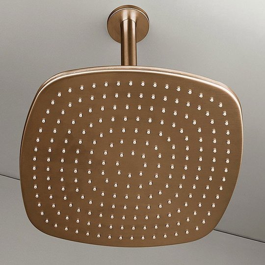 Верхній душ 280х280 мм Cocoon, мідь (PB 31-C) Верхні душі Мідь