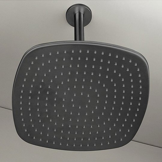 Верхний душ 280х280 мм Cocoon, черный (PB 31-B) Верхние души Черный