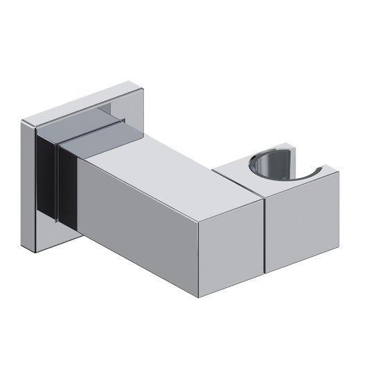 Держатель ручного душа Sanycces Cubo, хром (SOO002CR) Sanycces Коллекция Cubo 