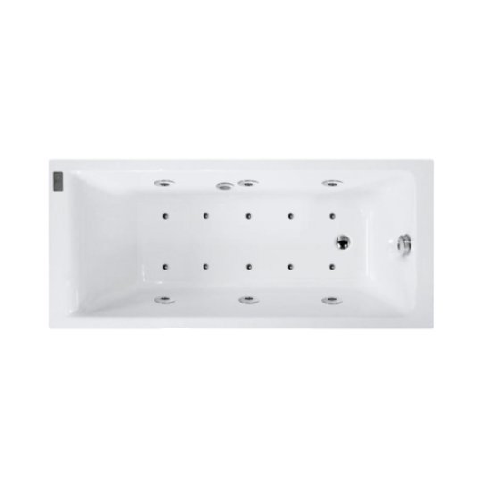 Гидромассажная акриловая ванна Sanycces Bali DS Confort 170х70 см, белый (BN12217070DS) Sanycces Прямоугольные