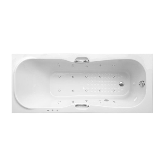 Гідромасажна акрилова ванна Sanycces Project Elegance 170х70 см, білий (BN13217070E) Sanycces Прямокутні