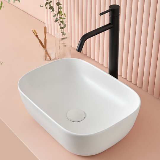 Раковина накладна 32,5 х45, 8 cm Sanycces Modena, білий (LV5310463314WG) На стільницю, На тумбу 