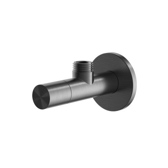 Вентиль угловой Hotbath Archie, черный матовый металлик (AR2002BGP) Hotbath Коллекция Archie 