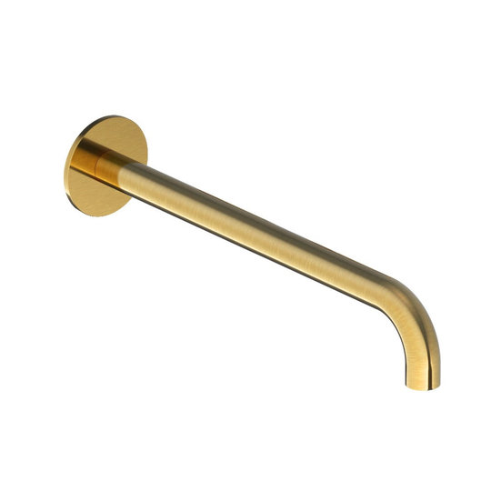  Настенный излив 25 см Hotbath Cobber, матовая латунь PVD (CB095-25BBP) HotbathCobber 