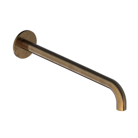  Настенный излив 30 см Hotbath Cobber, состаренная латунь (CB095-30AB) HotbathCobber 