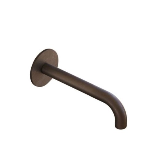  Настенный излив 23 см Hotbath Cobber, состаренная латунь (CB7098AB) HotbathCobber 