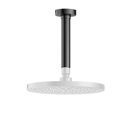 Душевой кронштейн 15 см Hotbath Cobber, черный хром (CB452BK) Hotbath Коллекция Cobber 