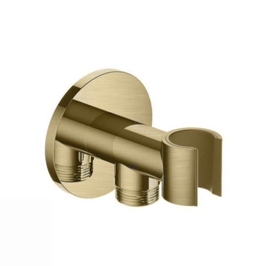 Держатель ручного душа Hotbath Cobber, матовая латунь PVD (M515BBP) Hotbath Коллекция Cobber 
