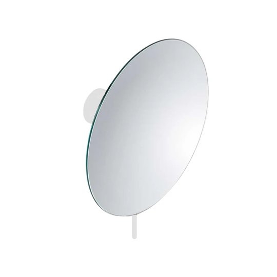 Косметическое увеличивающее зеркало Hotbath Cobber, белый матовый (CBA20WH) Косметические зеркала Hotbath