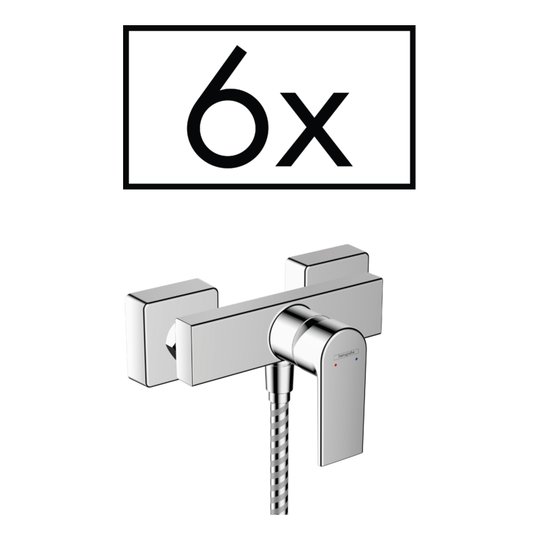 Змішувач для душу Hansgrohe Vernis Shape, 6 шт., хром (71657000) Для душа Хром