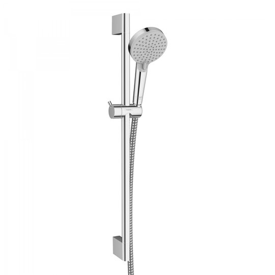 Душевой набор Hansgrohe Vernis Blend EcoSmart со штангой Crometta, штанга 65 см, хром (26279000) Душевые наборы Хром