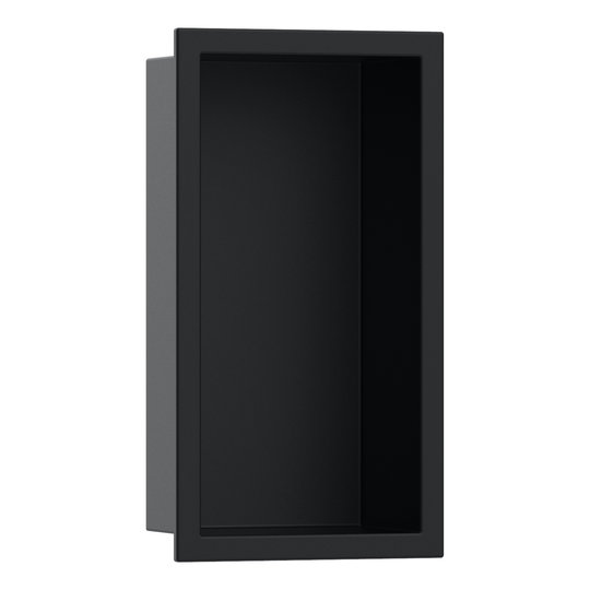 Настенная ниша со встроенной рамой Hansgrohe XtraStoris Original, черный матовый (56057670) Скрытые ниши Hansgrohe