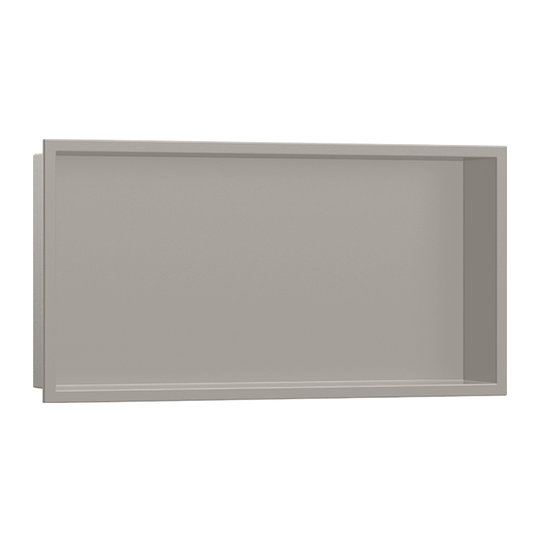 Настінна ніша із вбудованою рамою Hansgrohe XtraStoris Original 30x60 см, нержавіюча сталь (56064800) Скрытые ниши Hansgrohe