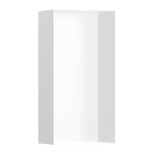 Настенная ниша с открытой рамой Hansgrohe XtraStoris Minimalistic 30x15х10 см, белый матовый (56070700) Скрытые ниши Hansgrohe
