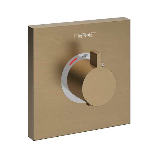 Термостат для душа Hansgrohe ShowerSelect Highflow, бронза (15760140) Для душа Бронза