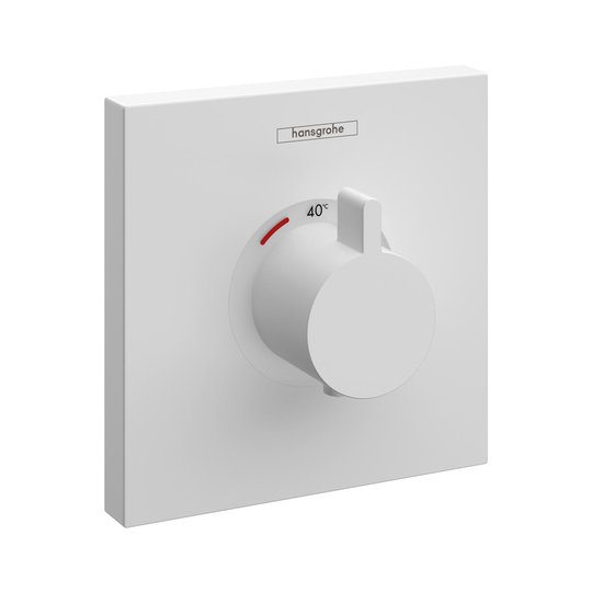 Термостат для душу Hansgrohe ShowerSelect Highflow, білий матовий (15760700) Для душа Білий матовий
