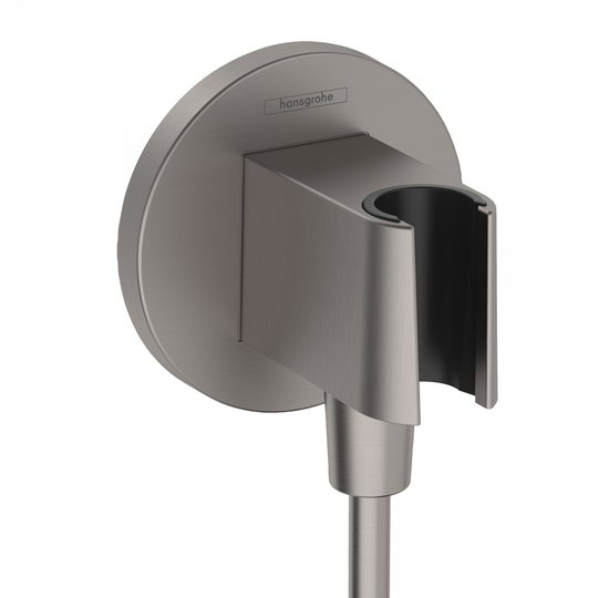 Шлангове приєднання Hansgrohe FixFit S, чорний матовий хром (26888340) Hansgrohe Коллекция Fixfit S 