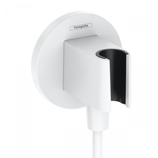 Шлангове приєднання Hansgrohe FixFit S, білий матовий (26888700) Hansgrohe Коллекция Fixfit S 
