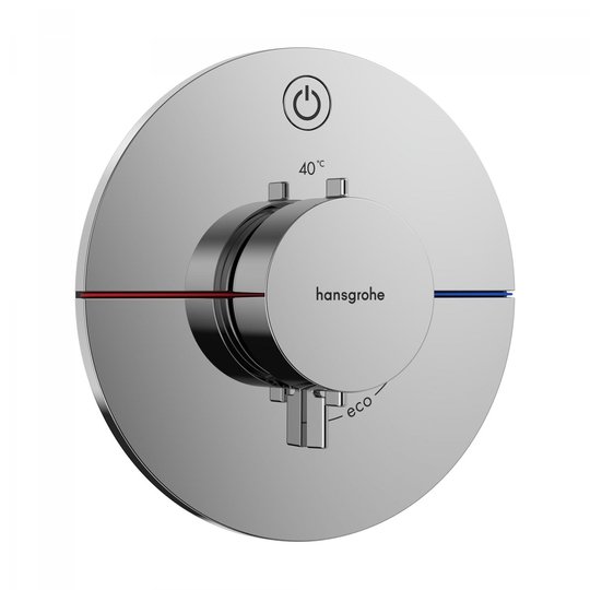 Термостатичний змішувач на 1 споживача Hansgrohe ShowerSelect Comfort S, хром (15553000) Для ванни, Для душа Хром