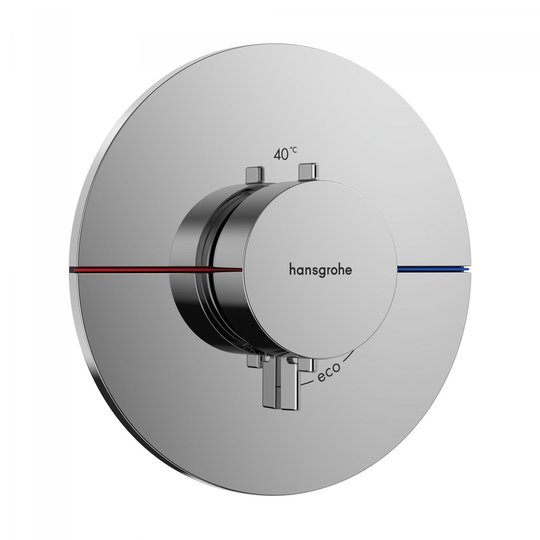 Термостатический смеситель Hansgrohe ShowerSelect Comfort S, хром (15559000) Для ванны, Для душа Хром