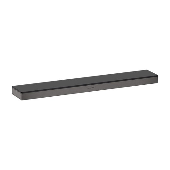 Полиця для душу Hansgrohe Rainfinity Shelf 500 мм, чорний матовий хром (26844340) Полички Hansgrohe