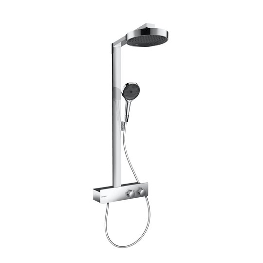 Душевая система с термостатом Hansgrohe Rainfinity 250 1jet EcoSmart, хром (28742000) Душевые стойки Хром