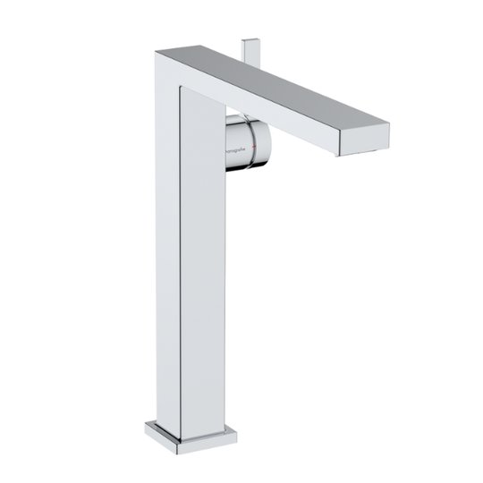 Смеситель для раковины Hansgrohe Tecturis E 240 Fine CoolStart, с донным клапаном push-open, хром (73073000) Для раковины Хром