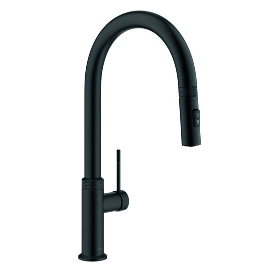 Змішувач для кухні Kraus Oletto, чорний матовий (KPF-2654MB) Для кухні Чорний матовий
