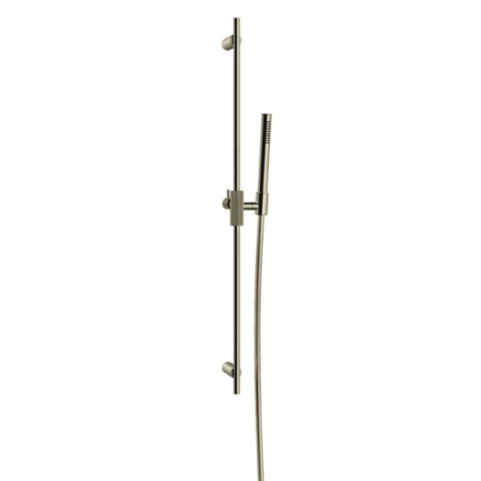 Душовий набір Gessi Inverso Rigato, Nickel PVD (63584-720) Душові набори Никель PVD