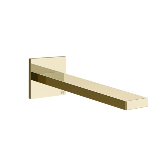  Настенный излив 198 мм Gessi Inverso Rigato, Brass PVD (73102-710) GessiInverso 