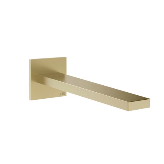 Настенный излив 198 мм Gessi Inverso Rigato, Brass Brushed PVD (73102-727) GessiInverso 