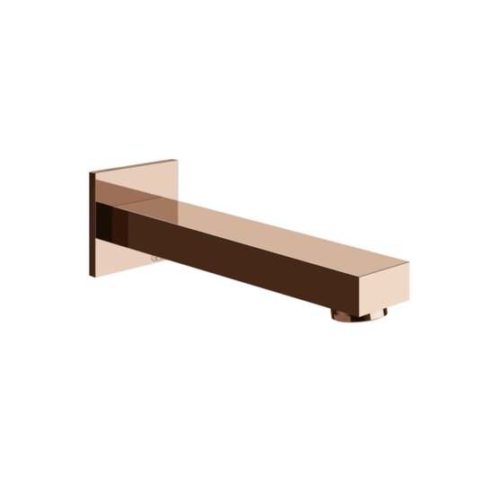  Настенный излив для ванны 195 мм Gessi Inverso Rigato, Copper Pvd (73103-030) GessiInverso 